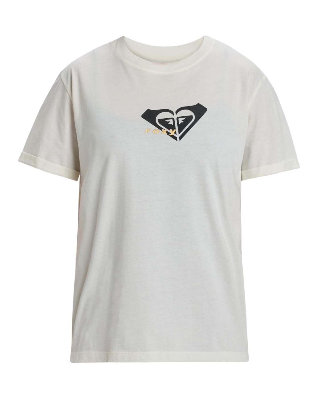 Roxy Womens Oceanregular Corpo Short Sleeve Top, White, Size Xs, Women