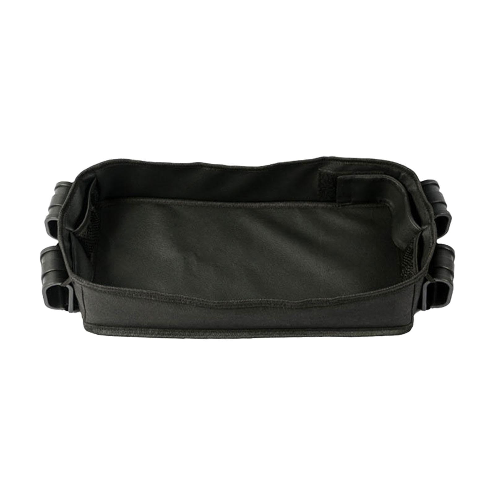 Snacktablett für Kinderwagen, Ideal für Snacks Und Aktivitäten, Leicht zu Reinigen, Doppelseitig, Aus PU, Praktischer Organizer für Kinderwagen, 52cmx22cmx8cm