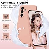 Yichxu Etui na telefon komórkowy Samsung Galaxy A56 5G, etui z tasiemką, do zawieszenia, ze sznurkiem na szyję, odporne na uderzenia, zarysowania, etui ochronne z łańcuszkiem, miękki silikon TPU do