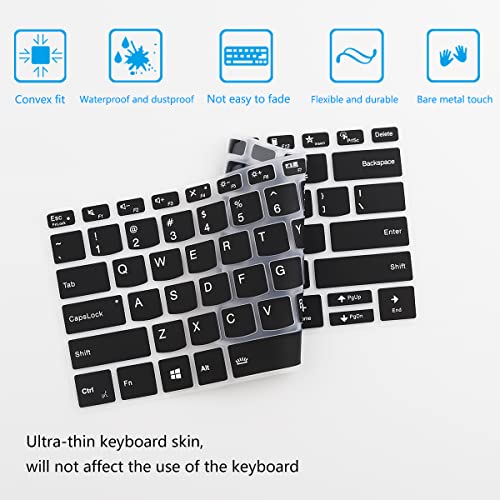 2 protectores de teclado para Lenovo Yoga Slim 7 Carbon 13.3 pulgadas miniatura 4