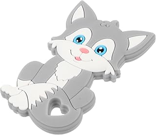 CIMAXIC Vara De Dentição Itens Para Bebês Coisas Para Bebês Brinquedos Para Bebês Brinquedos Para Bebês Brinquedos Infantis Acessório De Corrente De Dentição Chupeta De Bebê De Silicone