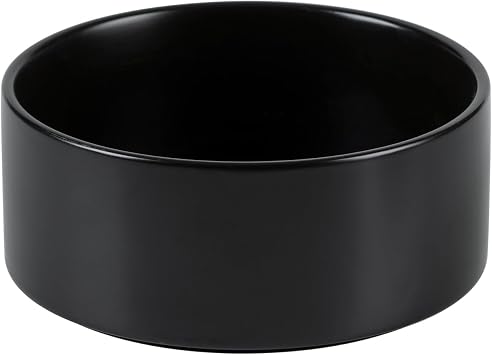 Havniva 6.1 Ceramic Dog Bowls, Dog Food and Water Bowl for Small & Medium Dogs, Durable Dog Water Bowl with Non-Slip Rubber Base Large Capacity Pet Feeding Bowl