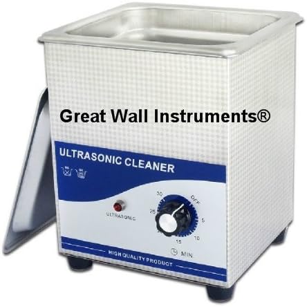 CGOLDENWALL 80W 2.0L Ultrasonic Cleaner 110V/220V Degassing function and digital display Eyeglasses Jewelry Cleaner