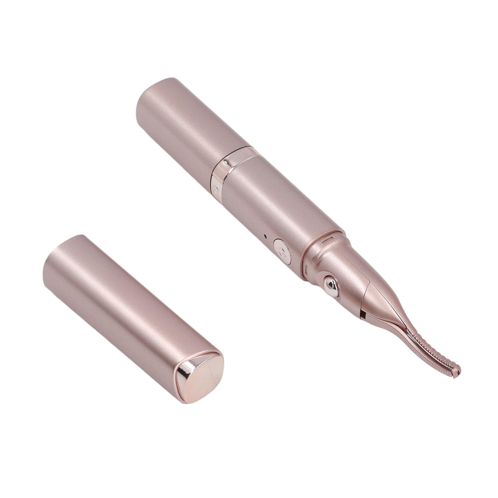 Beheizte Wimpernzange & Augenbrauentrimmer 2-in-1 – Wiederaufladbar, 2 Temperaturstufen (60°C/70°C), USB-C