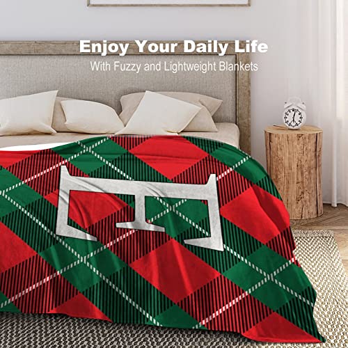 Couverture de Noël plaid buffle initiale E, le cadeau idéal pour réchauffer vos proches - 6