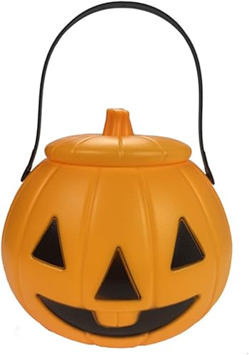 Luces de calabaza con efectos de sonido, linterna LED de ruido aterrador, funciona con pilas, lámpara de calabaza con sonido espeluznante, luz