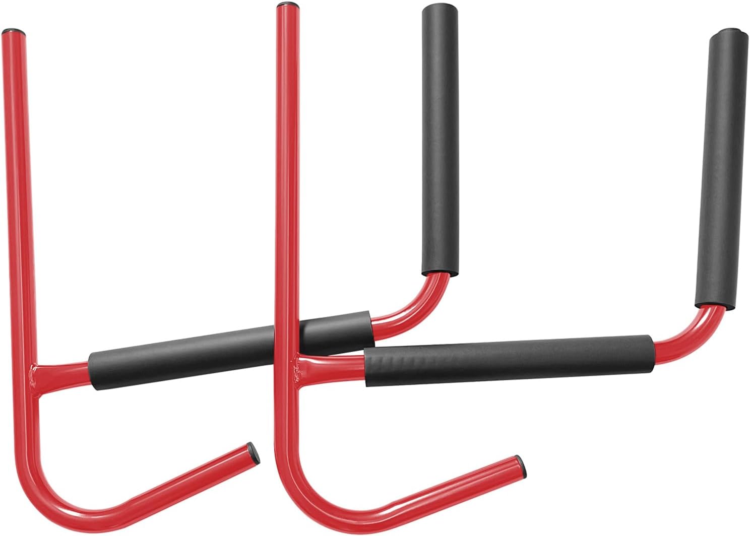 Kayak Wall Hanger, Heavy Duty Kayak Storage Rack with Wall Mount, Surfboard Wall Hook, Kayak Bracket for Indoor Outdoor, Secure Space Saving Kayak Holder