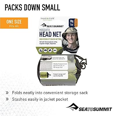 Sea to Summit Insect Protection: Mosquito Head Net Permethrin and Nano Mosquito Net