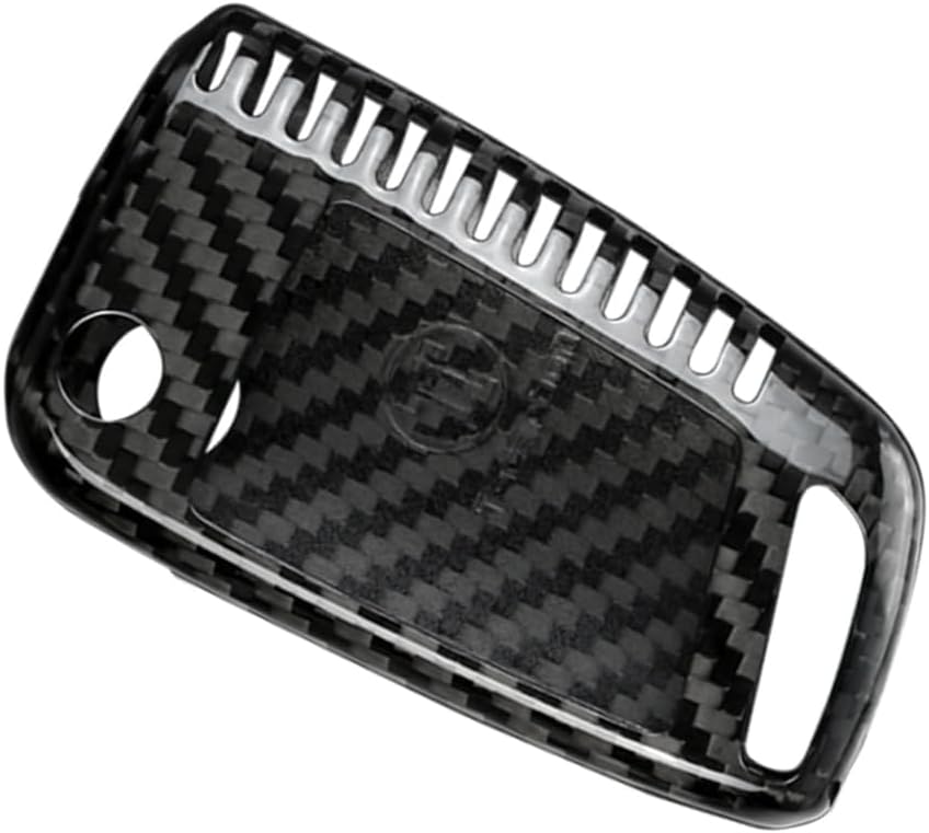 GZYF 1 Pc Carbon Fiber Key Shells Car Key Case Cover Carbon Fiber Black For VW Golf 7 MK7 2015-2018 For Skoda Kodiaq 2017-2019