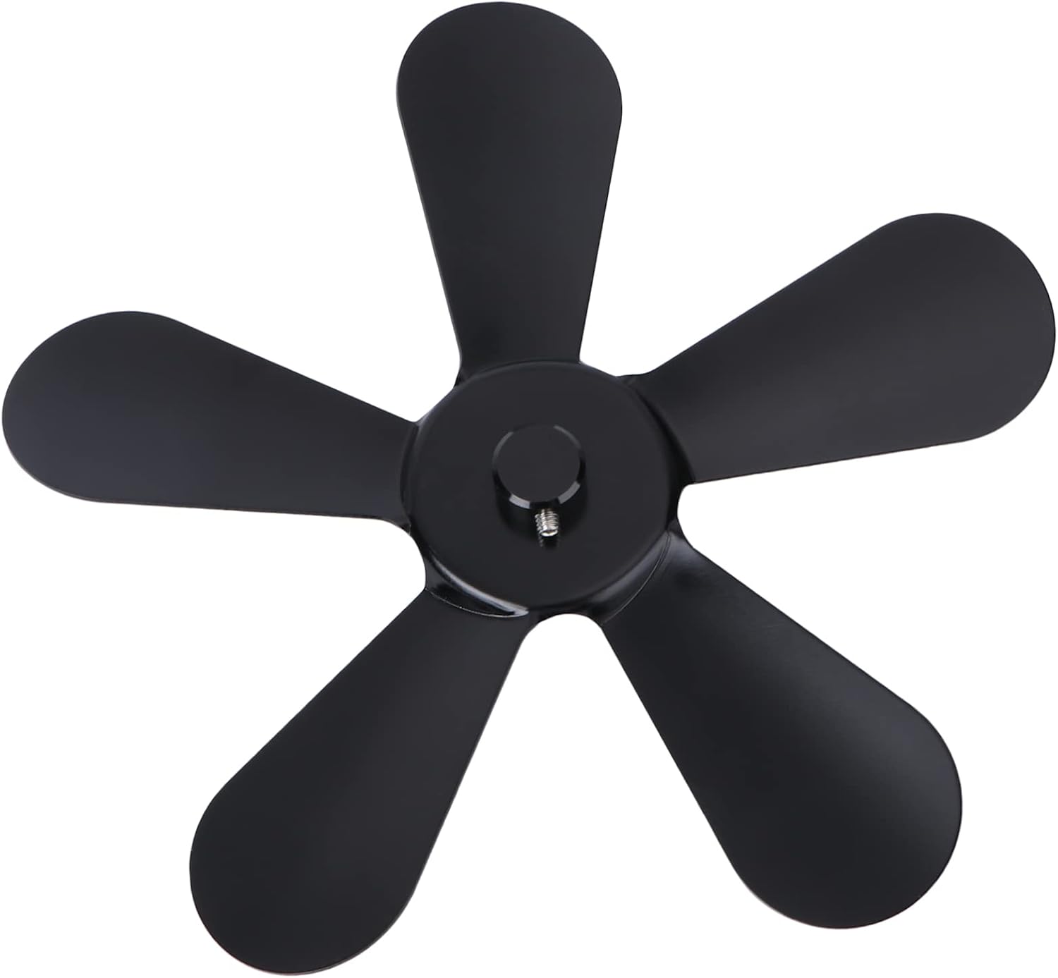 STOBAZA 3pcs Heat Powered Stove Fan Black Fireplace Fan Accessory for Efficient Warm Air Circulation for Home Heating