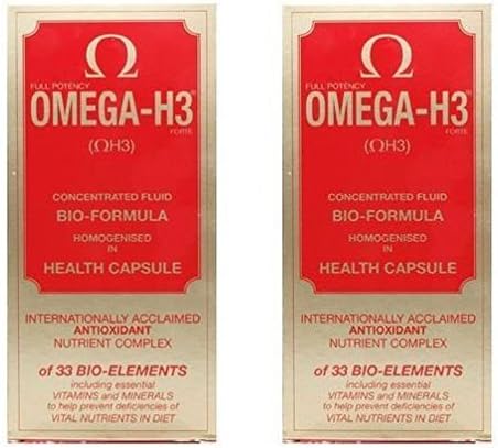 (2 PACK) - Vitabiotics Omega H3 Bioformula Capsules | 30s | 2 PACK - SUPER SAVER - SAVE MONEY