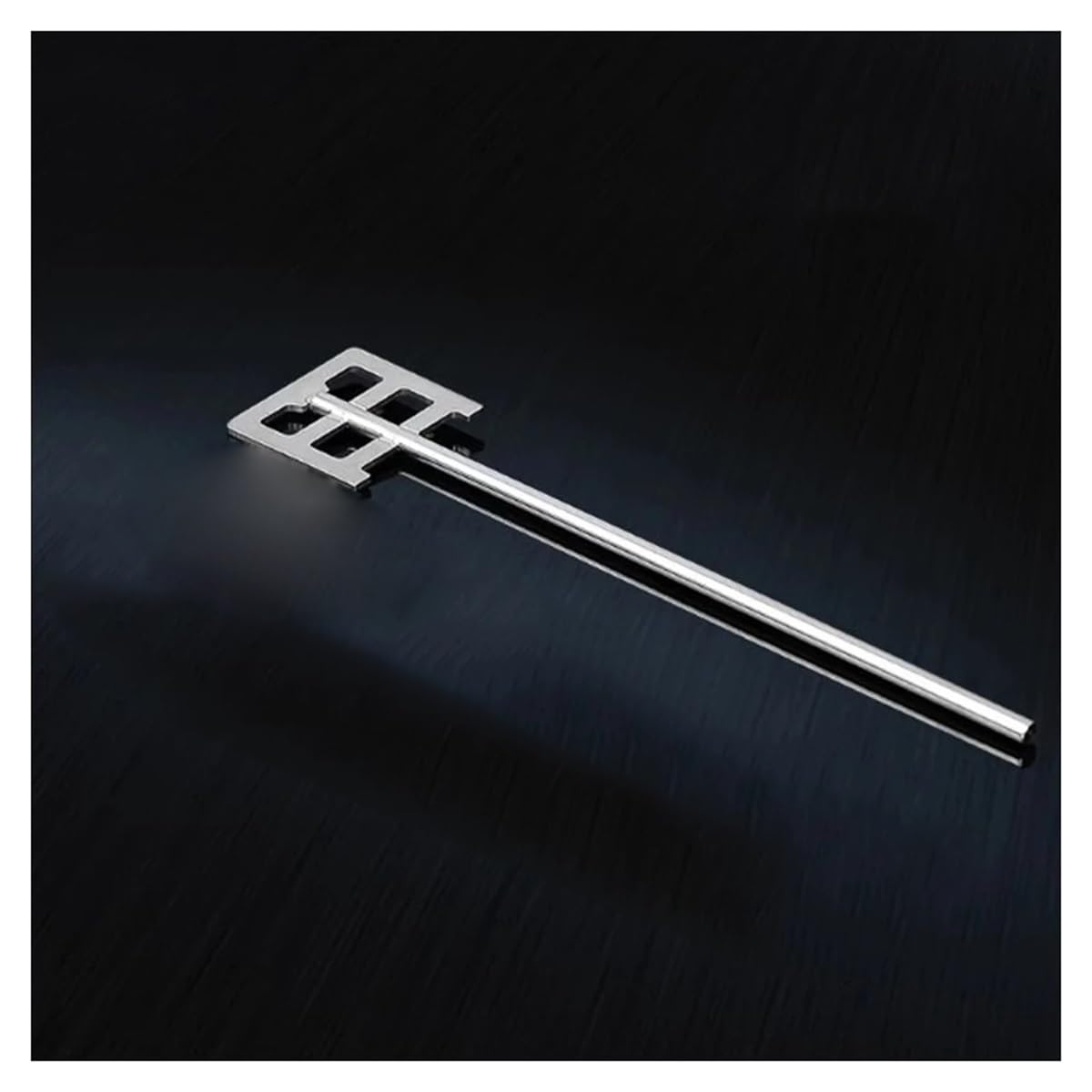 Attrezzature e forniture di laboratorio 1 pz. Pala di agitazione quadrata in acciaio inossidabile 304 tipo A o B con asta for laboratorio dispersione