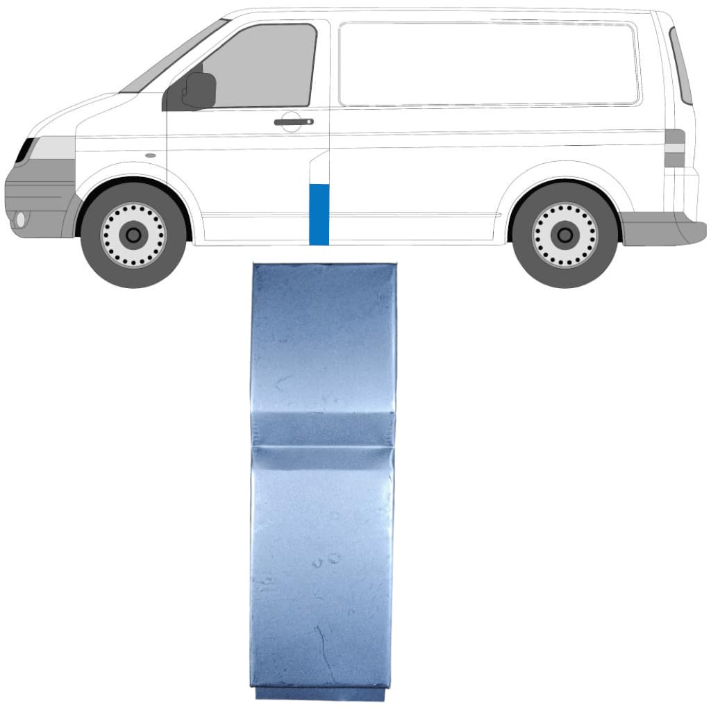 Reparaturblech der Säule für Volkswagen Transporter T5 2003-2015 / Links