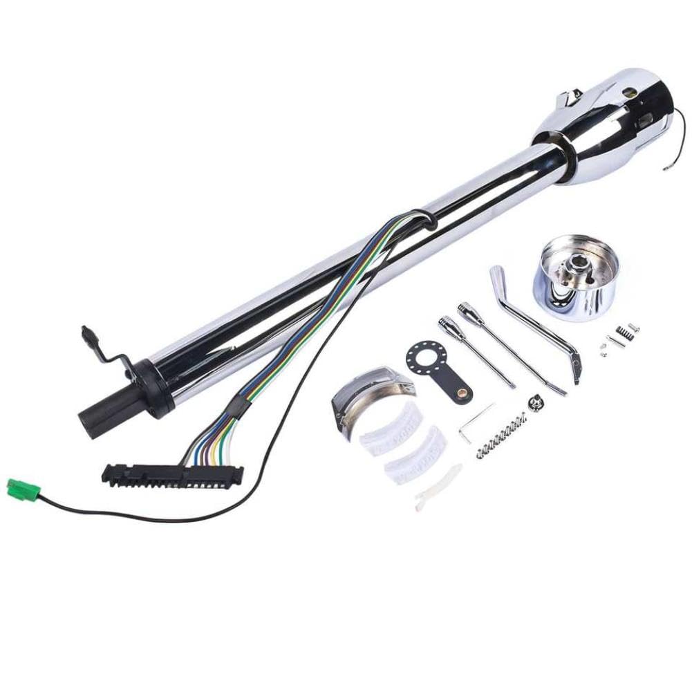 Colonne de Direction inclinable en Acier Inoxydable de 30 Pouces pour R91002C AP02 avec Adaptateur Compatible