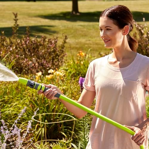 Flexzilla Garden Lead-in Hose 5/8 in. x 3 ft., Lightweight All-Weather Water Hose, Durable and Flexible, Leak-Free Connections - 4