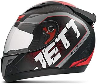 Pro Tork Capacete Jett Modelo Evo Line Fosco Tam.56 Vermelho, Multicor