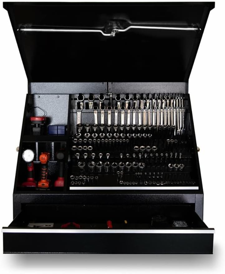 Montezuma 36" Triangle Multi-Tier Drawer with Secure Storage & Durable Make