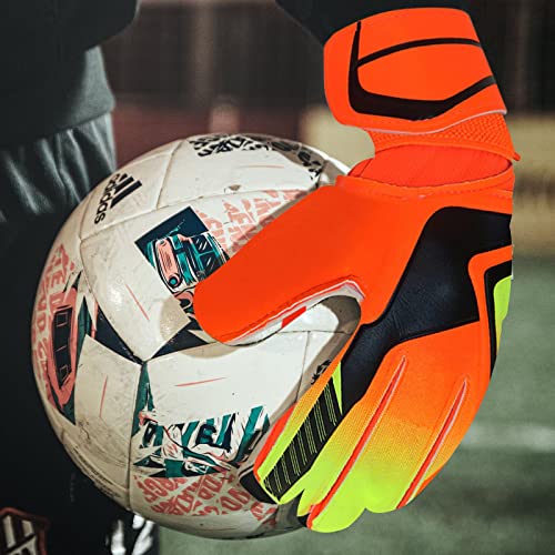 PolyMath Football Goalkeeper Gloves, Youth Adult Goalie Gloves with Finger Spines to Give Protection to Prevent Injuries - Image 3