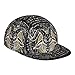 Gorra De Béisbol Plano Bill Snapback Ajustable Brim Trucker Sombreros - Baphomet Horned Cabra Cabeza Símbolo Antiguo