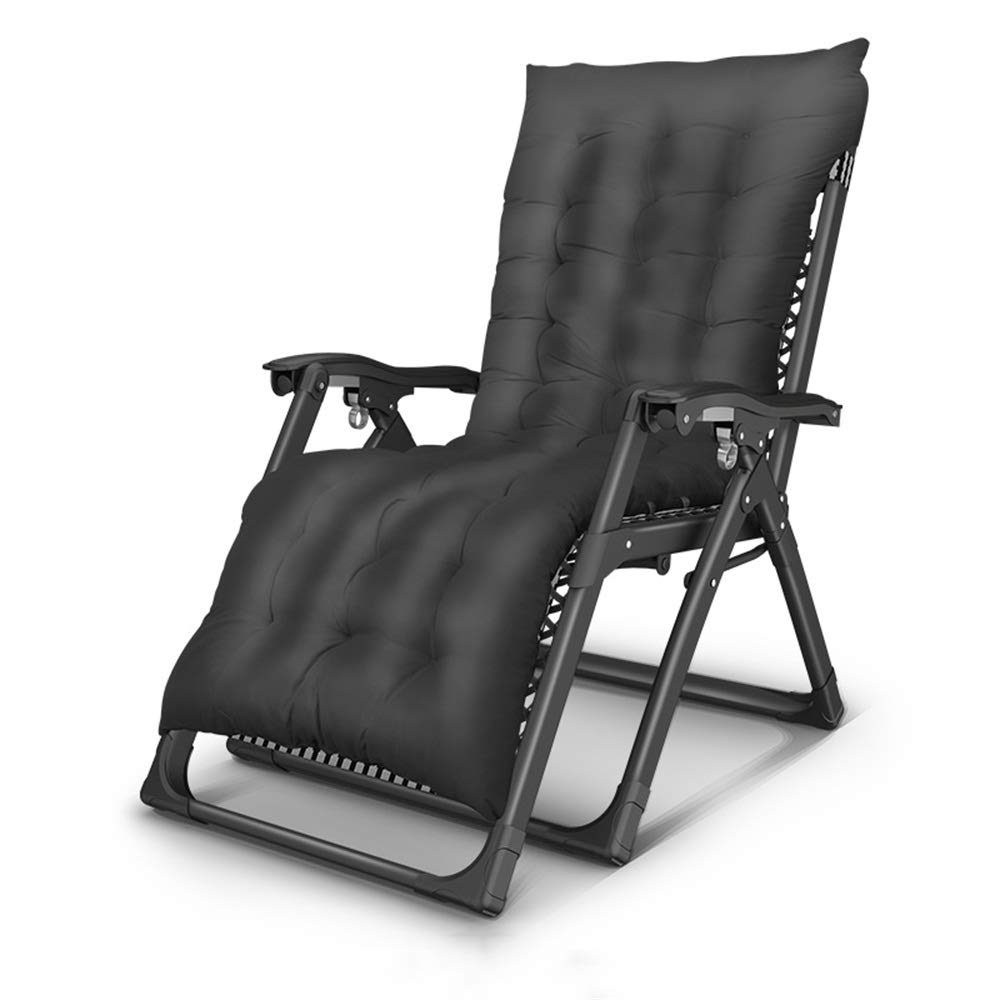 Chaise pliante de jardin zero gravite transat reglable pour le camping et la terrasse