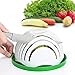 Salad Cutter Bowl Family Size Upgraded Salad Maker, Fast Fruit Vegetable Salad Chopper Bowl, Fresh Salad Slicer FDA Approved