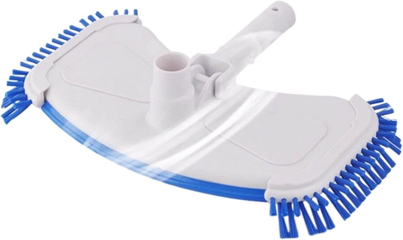 Swimming Pool Curved Vacuum Cleaner Suction Head Bath Shower Cleaning Brush Above Ground Cleaning Tool Part for Pool