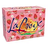 La Croix Sparkling Water, Strawberry Peach, 12 Fl Oz (pack of 12)