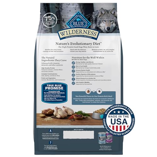 Blue-Buffalo-Wilderness-Adult-High-Protein-Dry-Dog-Food-with-Real-Chicken-Plus-Wholesome-Grains-Made-in-the-USA-with-Natural-Ingredients-Chicken-45-lb-Bag - Cucciolini Doodles   Blue-Buffalo-Wilderness-Adult-High-Protein-Dry-Dog-Food-with-Real-Chicken-Plus-Wholesome-Grains-Made-in-the-USA-with-Natural-Ingredients-Chicken-45-lb-Bag