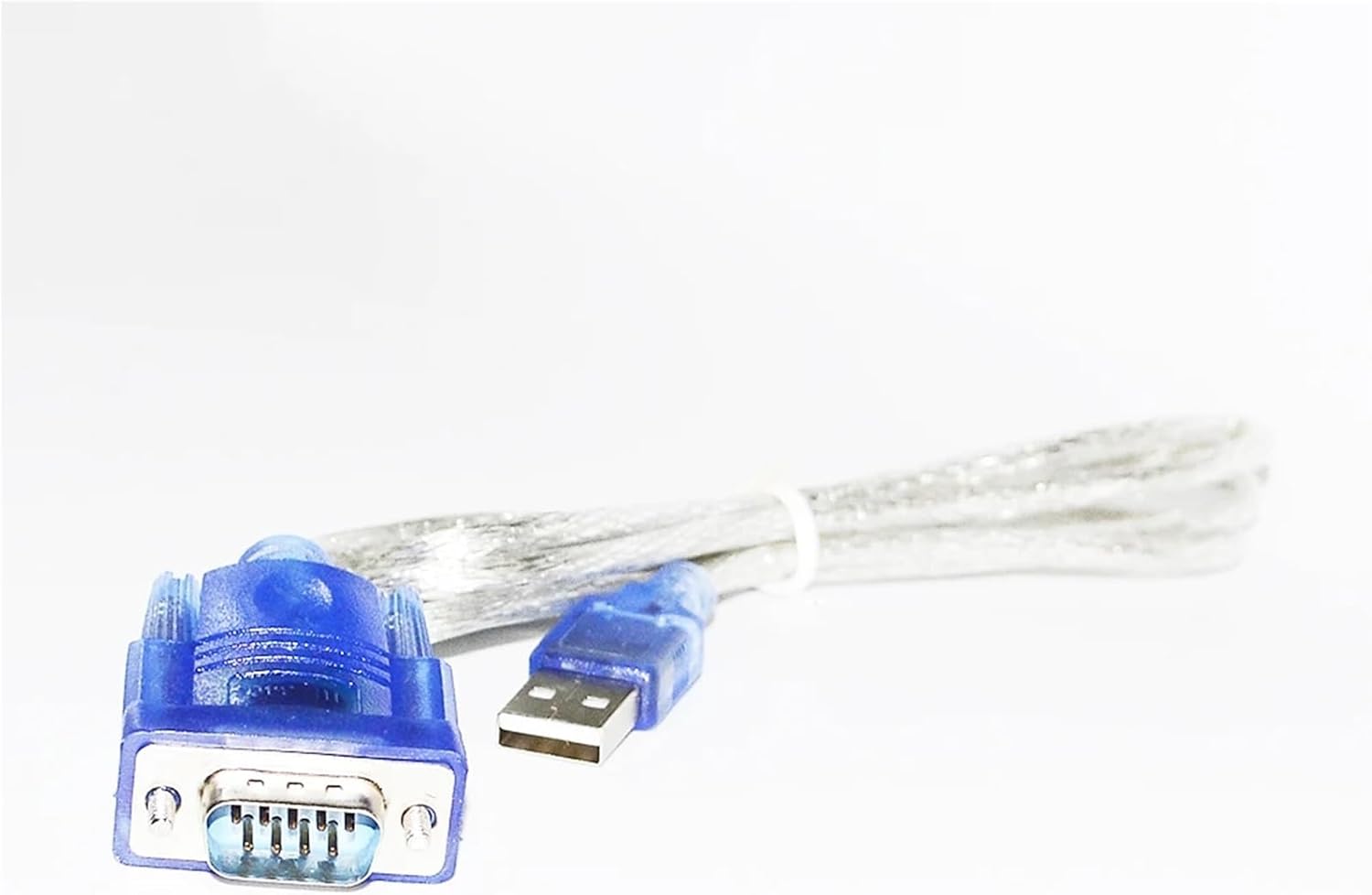 CH340 CHIP USB to RS232C D-SUB 9 PIN DB9 Male Adapter Converter Serial Communication Cable(0.6m,Gray)