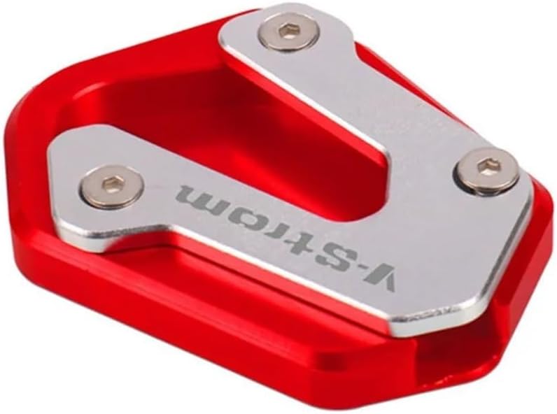 Motorcycle Foot Plate Pad for S&uzuki V-Strom 650 V-Strom 650XT DL650 DL 650 Motorcycle Kickstand Foot Side Stand Extension Pad Support Plate Enlarge