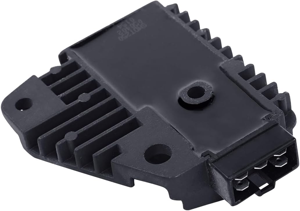 SLMOTO Motorcycle CDI Box Ignition Regulator Coil Fit For Yamaha XV250 Route 66 XV250 Virago V-Star 250 V-Twin Engine Black