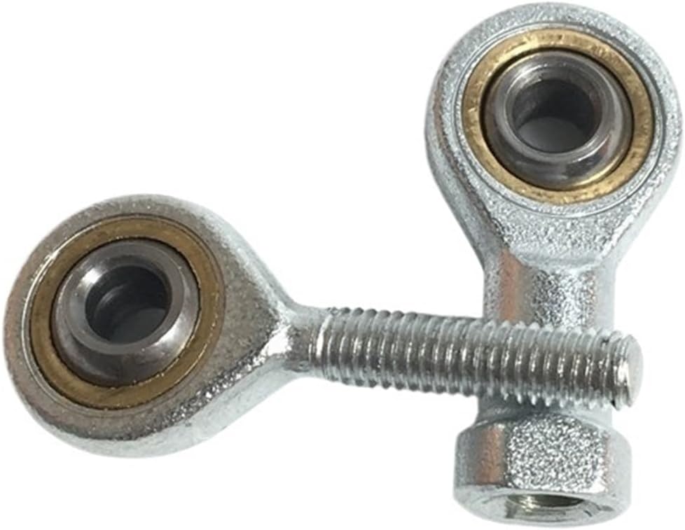 1PC SI5 6 8 10 12 14 16 TK Metric Male Left, Female Right Hand Thread Rod End Joint Bearing (Size : Left, Color : SI6TK)