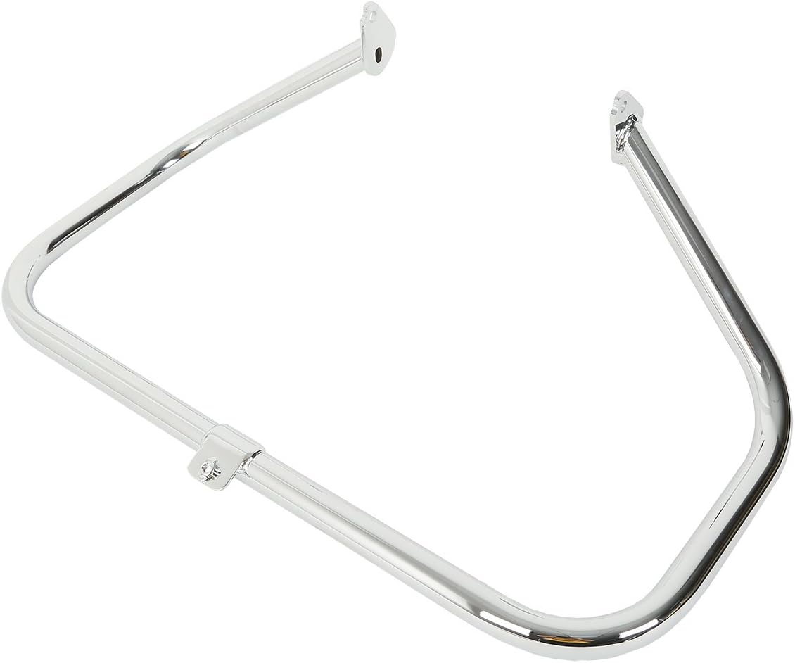 XMT-MOTO Engine Guard Highway Crash Bar Fit for Harley Davidson Touring Road King Street Glide Electra Glide CVO and Trike Models 1997-2008 Replace for 49184-97 Chrome