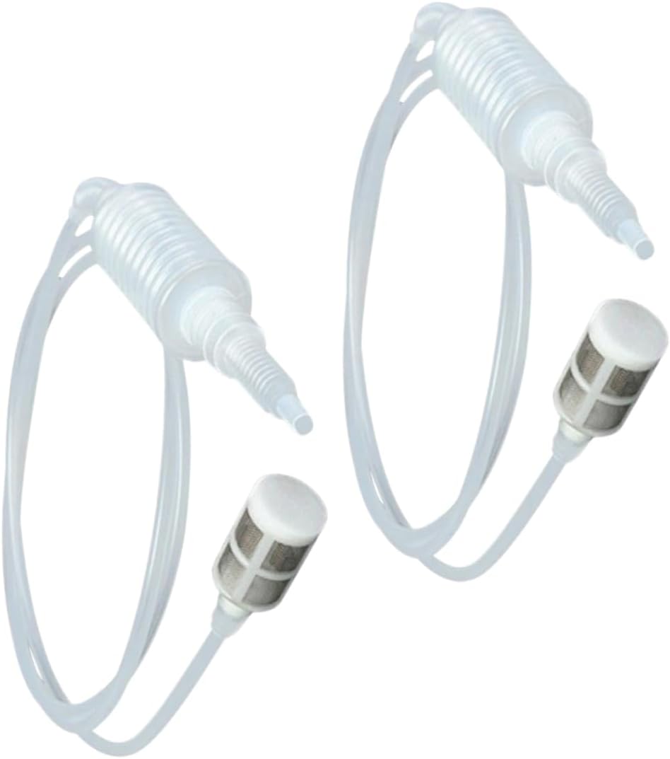 Mikinona 6pcs Reusable Siphon Hose for Wine and Home Brewing Lightweight Tubes for Easy Transfer of Beer and Other Liquids Material Hand Washable
