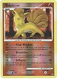 Pokemon Platinum Single Card Vulpix SH6 Shining Holofoil Rare [Toy]