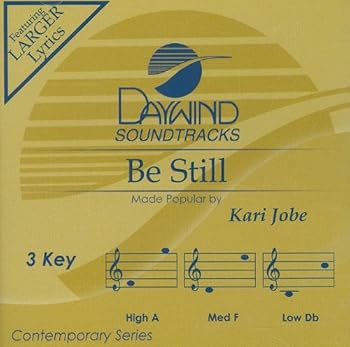 Audio CD Be Still [Accompaniment/Performance Track] Book