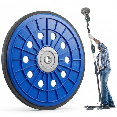 COZERI Disque de Ponçage 215mm pour ponceuse girafe,Plateau Ponceuse pour DWS225BT/DC/R et DS 200/210/900/920/930,10 trous velcro,idéal pour meulage et...