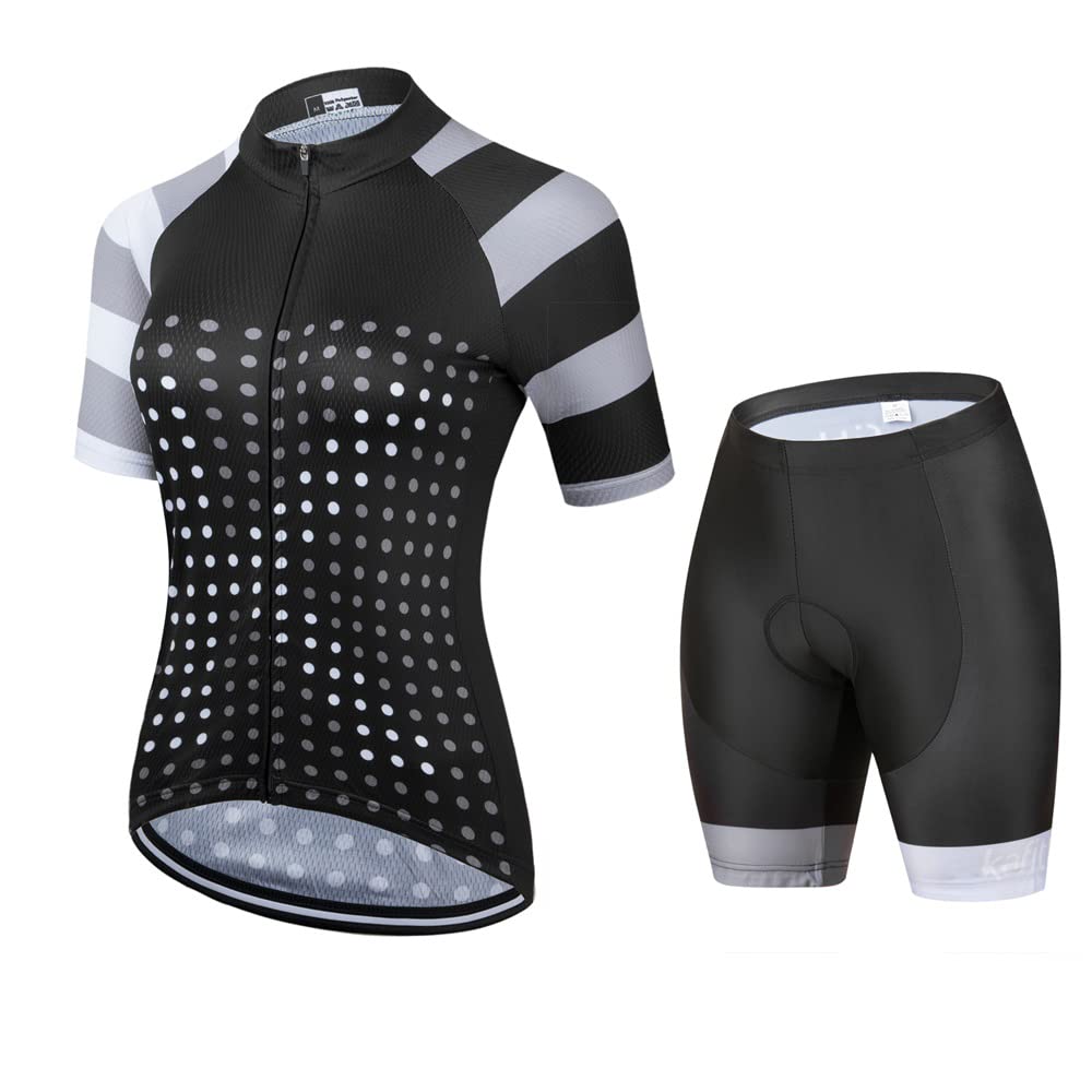 Damen Fahrrad Radbekleidung Sommer Mountain Set Gel Shorts XS-4XL
