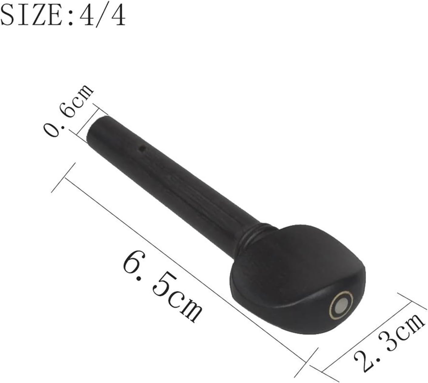 violin accessories kit 4 Pcs/Set Violin Tuning Pegs Tuners Ebony String Instrument Accessories For 1/4 1/2 3/4 4/4 Fiddle Instrument Parts