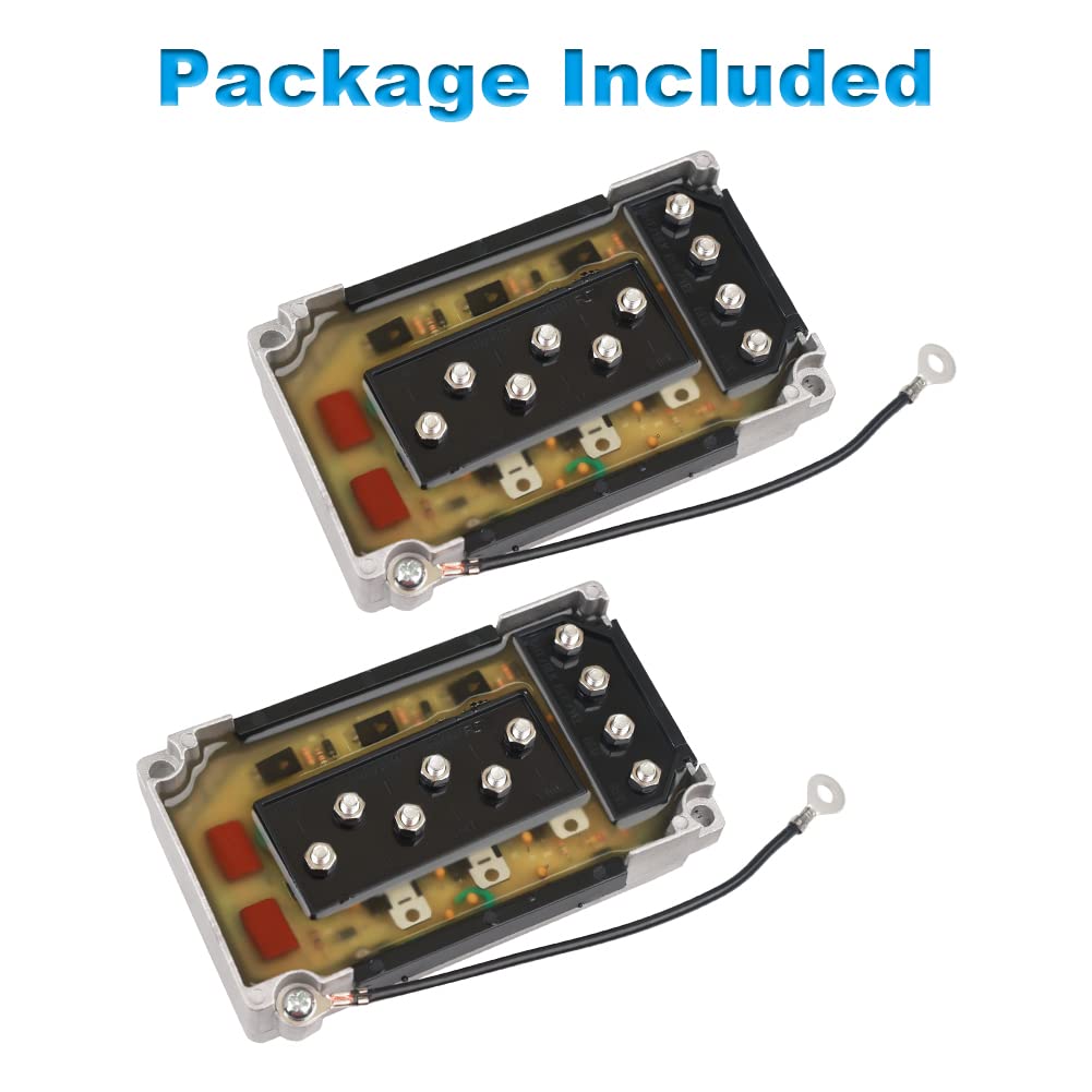 2pcs Capacitor Discharge Ignition Switch Box Compatible with 50 70 80 90 115 150 200 HP Mercury Outboard Motor Power Pack Switch Box Replacement for 332-7778 332-7778A12
