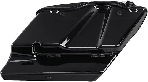 Miniatura 5 de TCT-MOTORPARTS - Alforjas rígidas extensas de 5 pulgadas