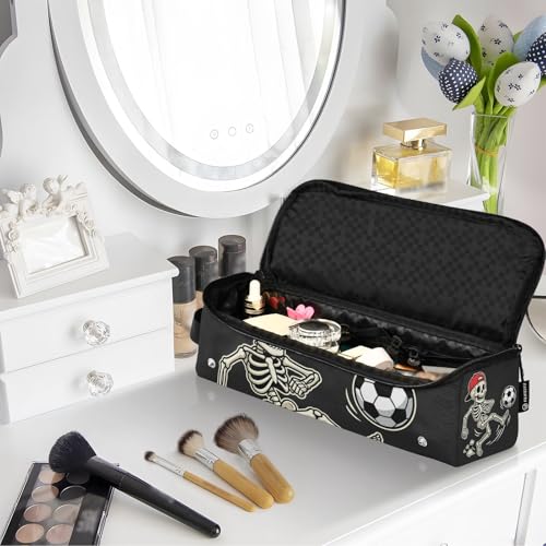 Bolsa de viaje para herramientas de cabello con almohadilla resistente al calor impermeable para planchas y rizadores miniatura 7