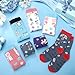 Chicingyou 12 Pairs Veterinary Technician Week Socks Gifts Bulk Novelty Funny Cotton Socks for Veterinary Technician Week Doctors Nurse Gift
