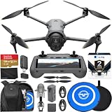 DJI Mavic 4 Pro Drone 6K60 HDR, 100MP, 51-Min Max Flight Time, 18.6-Mile Range, ActiveTrack 360 Subject/Vehicle Tracking, Omnidirectional Avoidance Bundle with 128GB Memory, 2 Year CPS Warranty, Backpack, Bundle It Better Lens Cloth + More
