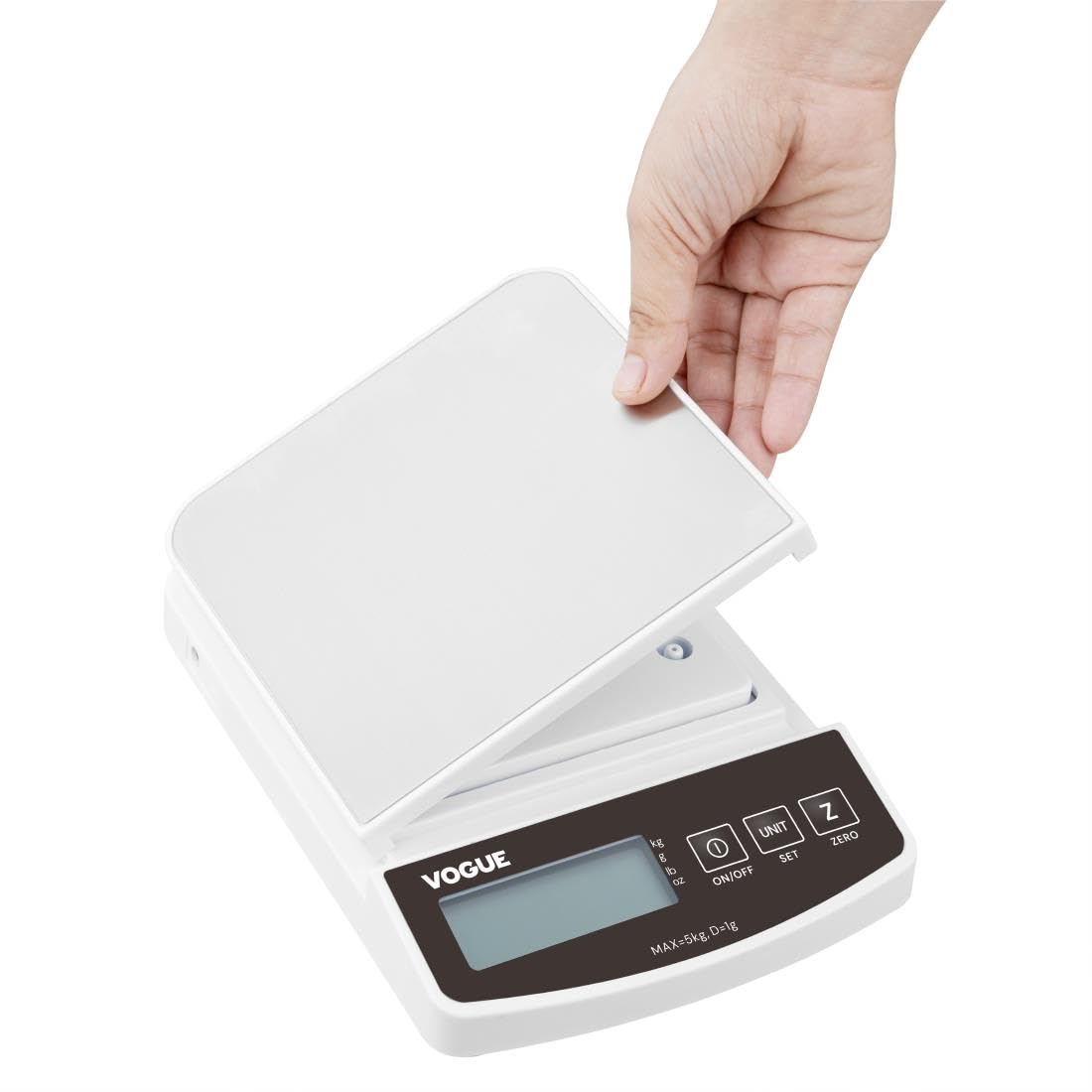 Vogue Silver Electronic Scale 5Kg