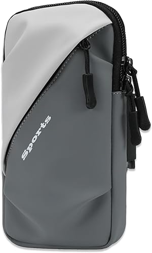 Miniatura 13 de Muñequera para teléfono celular, ajuste universal, resistente al agua, transpirable, soporte para teléfono para correr, ciclismo, escalada,