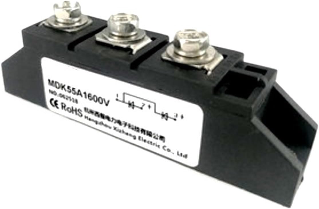 1pc Photovoltaic Diode Two in and one out MDK 26A 40A 55A 75A 90A 110A Rectifier Module Solar Anti-reverse Diode(MDK40A1600V)