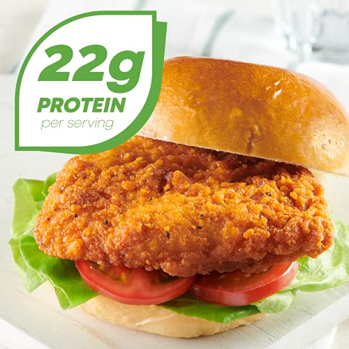 Just Bare ® Chicken Lightly Breaded Spicy Breast Fillets | Fully Cooked |22 G Protein | Frozen thumb #4