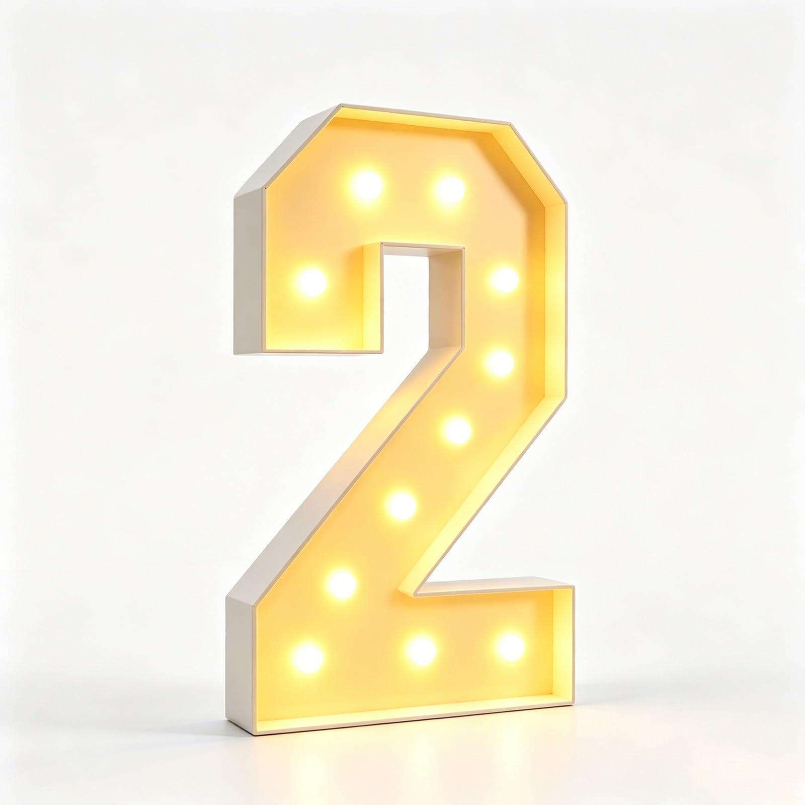 4FT Marquee Letters LED Light Up Letter(Number 2)