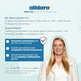 alldoro 60336 chodnik, tworzywo sztuczne, spiralny skok, zabawka dla dzieci od 3 lat, średnica 7 cm, tęczowa spirala kolorowa